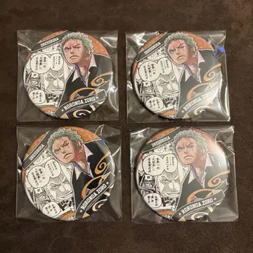 원피스 로로노아 조로 컬렉션 캔뱃지 HEROES