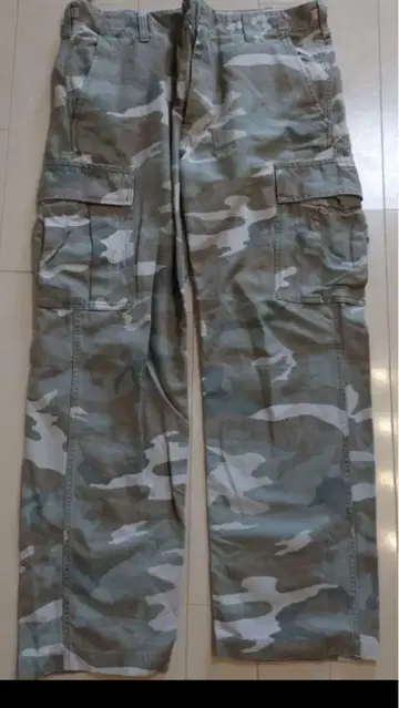 AVIREX 아비렉스 밀리터리 팬츠 카모플라쥬 M-65 XL