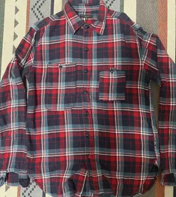 ENGINEERED GARMENTS 워크 셔츠 플란넬 셔츠 S