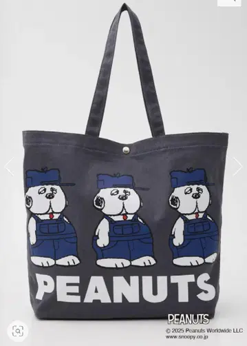 로데오 크라운 peanuts 콜라보 오라프 토트백 SNOOPY 서브백