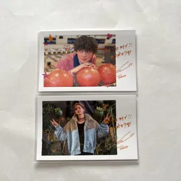요시노 호쿠토 폴라로이드풍 카드