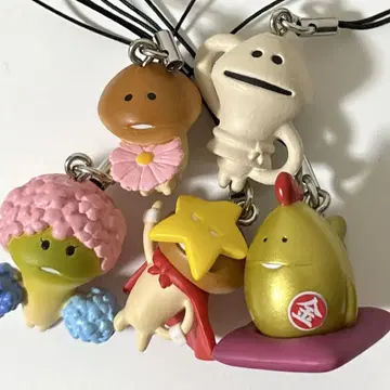 [ 5종 세트 ] 탐정 재배 나메코 응후응후 스트랩 7 시크릿 포함