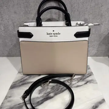 미사용 새상품 kate spade 2way 숄더 베이지/새첼