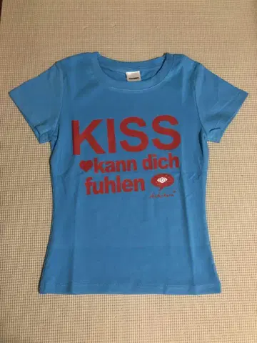 CRAMMY KISS 티셔츠 파랑