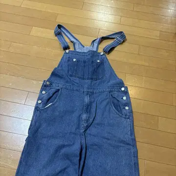데님 블루 오버롤