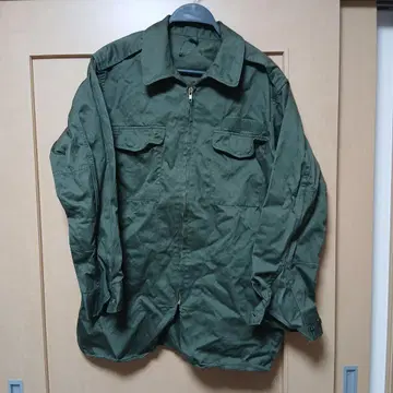 육자 작업복 90s 혹은 80s 벚꽃 지퍼 M