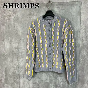 새상품 SHRIMPS 메리노울 3D 니트 가디건 8