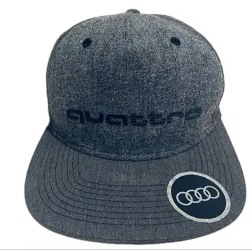 Audi 콰트로 로고 야구 모자 그레이