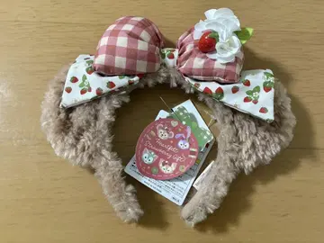 셰리메이 딸기 리본 머리띠