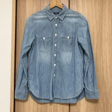 JOURNAL STANDARD 데님 셔츠 긴팔 라이트 블루