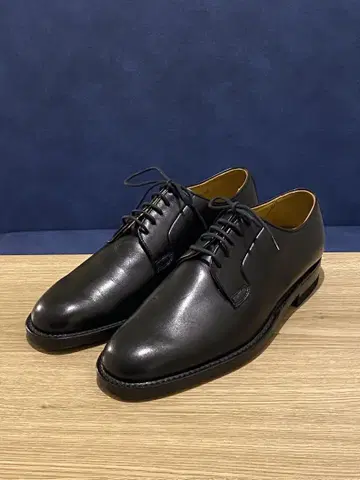 새상품급 리걸 레더 스트레이트 신발 24cm 블랙
