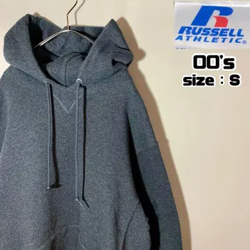 00s RUSSELL 러셀 맨투맨 무지 블랭크 그레이 S
