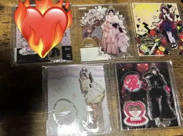 FRUITS ZIPPER 생탄 아크릴 스탠드 세트