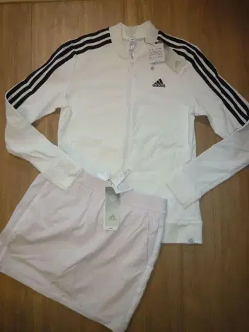 [ 새상품 M ] adidas 아디다스 골프 자켓 & 스커트 셋업
