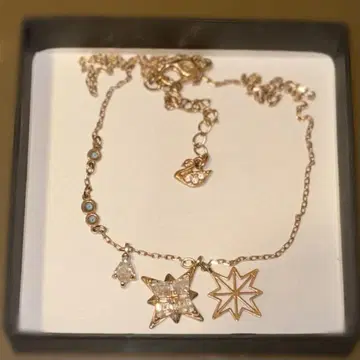 SWAROVSKI 스와로브스키 목걸이 골드