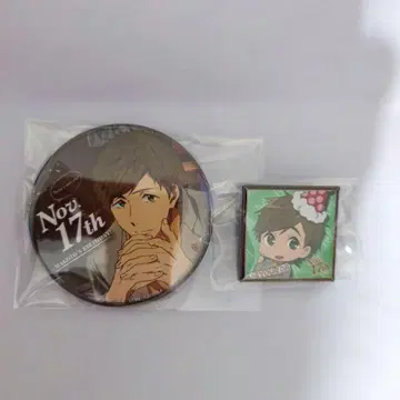 Free! 프레셔스 벌스데이 캔뱃지 세트 타치바나 마코토