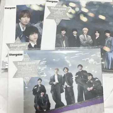 SixTONES Stargaze 3 형태 세트 시리얼 포함