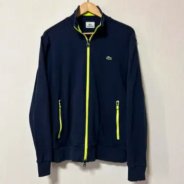 LACOSTE 라코스테 트랙 자켓 저지 원포인트 로고 L