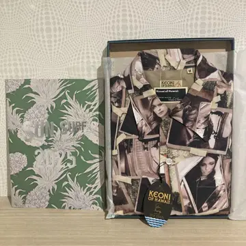 KEONI OF HAWAII 하와이안 셔츠 M 사이즈