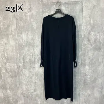 23구 울 블렌드 펄 니트 원피스 38