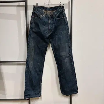 Levi's 스트레이트 데님 다크 블루
