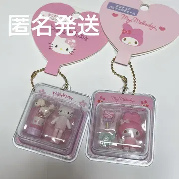 헬로키티 마이멜로디 미니어처 패키지 참 2개 세트