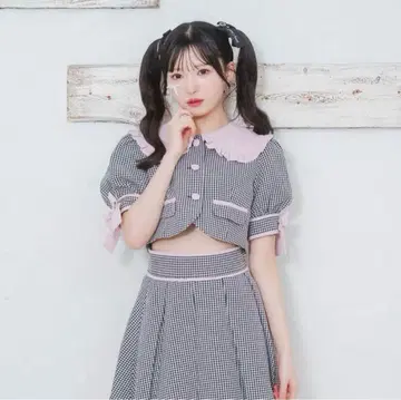[ 미착용 ] 허니시나몬 셋업 블랙