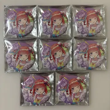 5등분의 신부 나카노 니노 캔뱃지 파스텔 패션