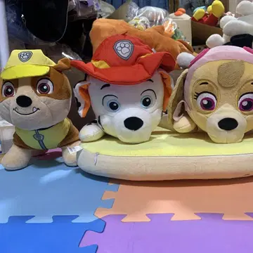 파우 패트롤 봉제 인형 3개 세트