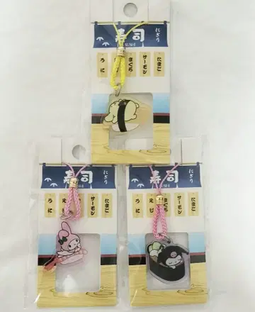 산리오 일본의 초밥 아크릴 족자 스트랩