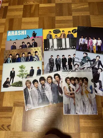 ARASHI 클리어 파일 11장 세트