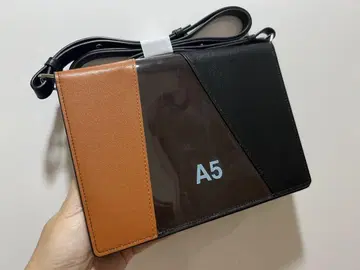 A5 사이즈 2톤 숄더백