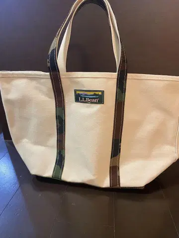 L.L.Bean 토트백 베이지 카모플라쥬