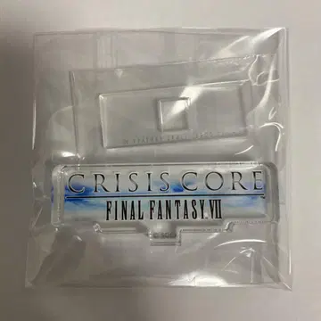 CRISIS CORE FINAL FANTASY VII 로고 아크릴 스탠드