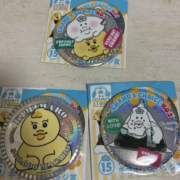 로손 복권 캔뱃지 3개 세트