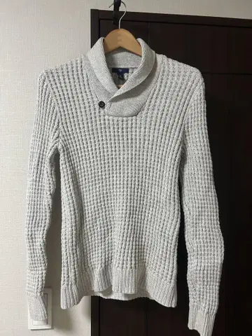GAP Gap 리브 라이트 그레이 스웨터 US XS