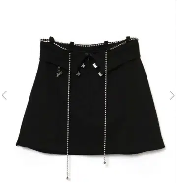 melt the lady body chain jersey skirt