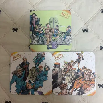 죠죠의 기묘한 모험 아라키 히로히코 원화전 코스터 BOX 특전