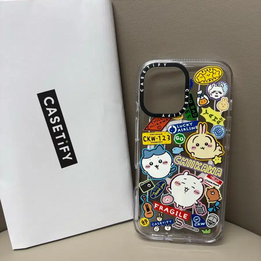 CASETiFY CHIKAWA AIRLINES iPhone16 うさぎ CASETiFY x Chiikawa