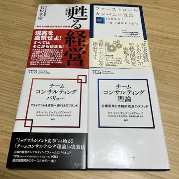 타나베 컨설팅 기업 연구 세트