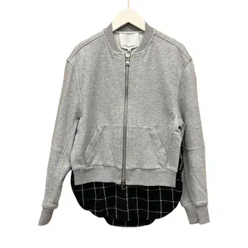 3.1 Phillip Lim 그레이 더블 집업 상의