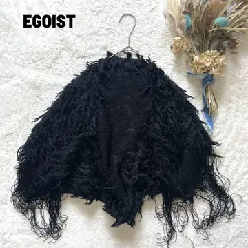 EGOIST 에고이스트 프린지 볼레로 모드 스타일 y2k 그런지 개성있는