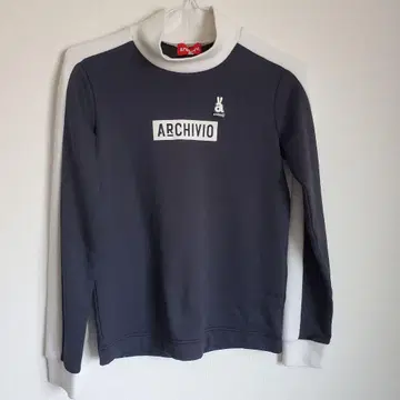 완판템 ARCHIVIO 알치비오 모크넥 롱 슬리브 골프웨어