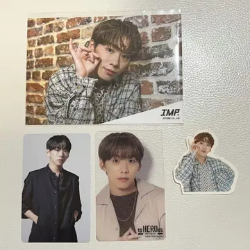 IMP. 모토슌스케 클리어 카드 & 스티커 & 공식 사진