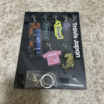TravisJapan VIIsual 완전 생산 한정판 키링 & 백참