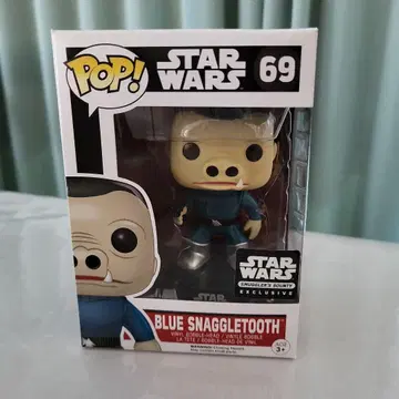 Pop! 스타 워즈 Blue Snaggletooth 69 [ 초레어 ]