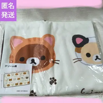 리락쿠마 느긋한 고양이 멀티 미니 깔개 패드