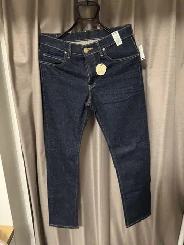 새상품 Lee Slim Tapered 32인치 표기 다크 데님 택 포함