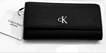 Calvin Klein Jeans 블랙 장지갑