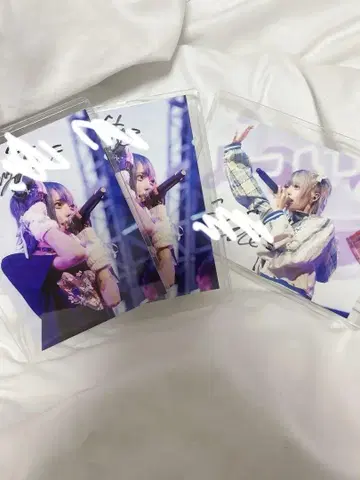 러브시크 하야테 친필 사인 브로마이드 덤 포함
